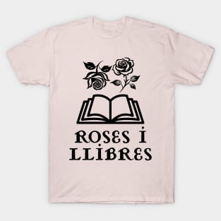 Roses & Books Sant Jordi T-Shirt